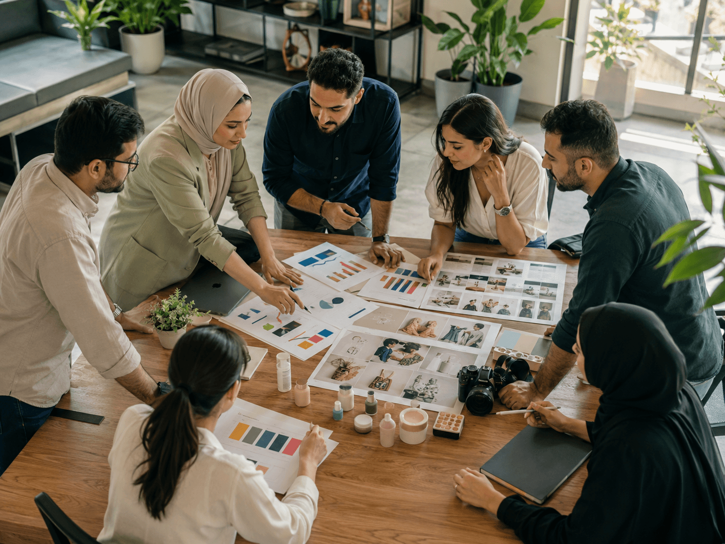 Performance marketing report and landing page review