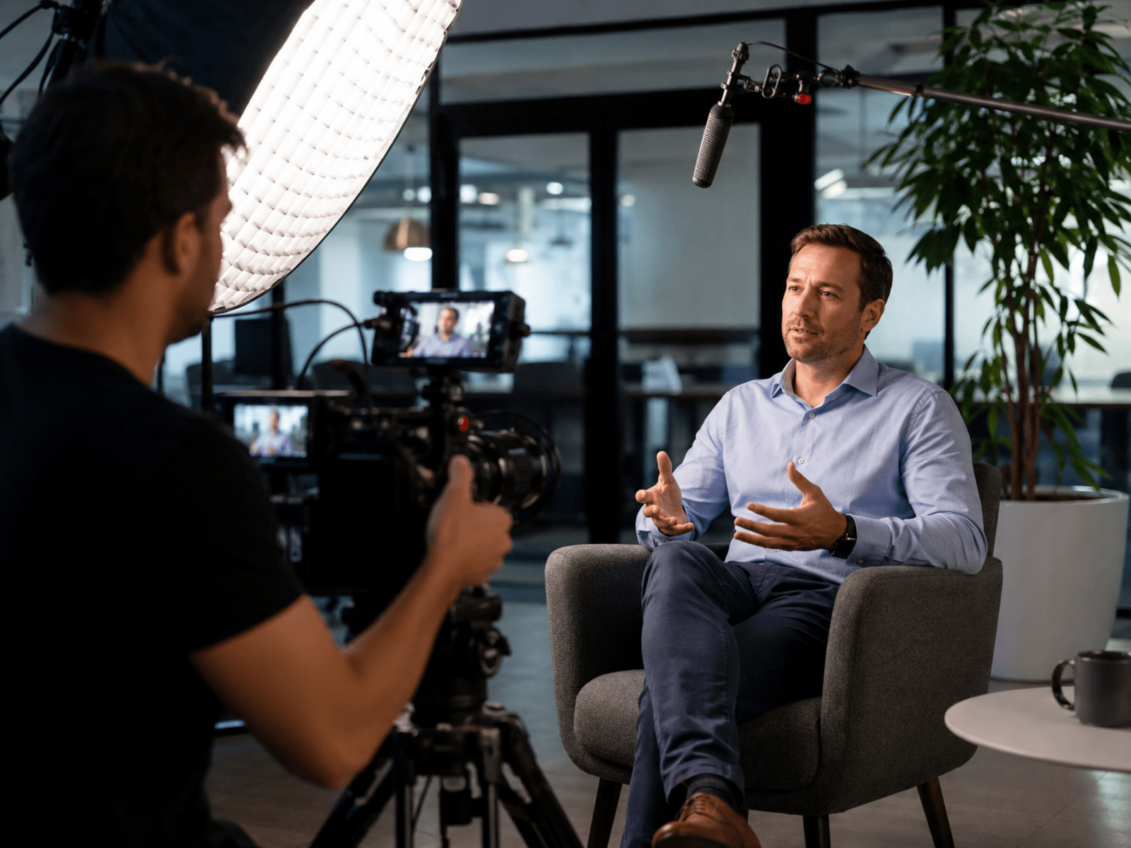 Corporate videography